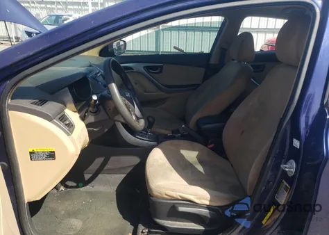 2013 Hyundai Elantra Gls z USA, uszkodzony, nr VIN 5NPDH4AE1DH332789